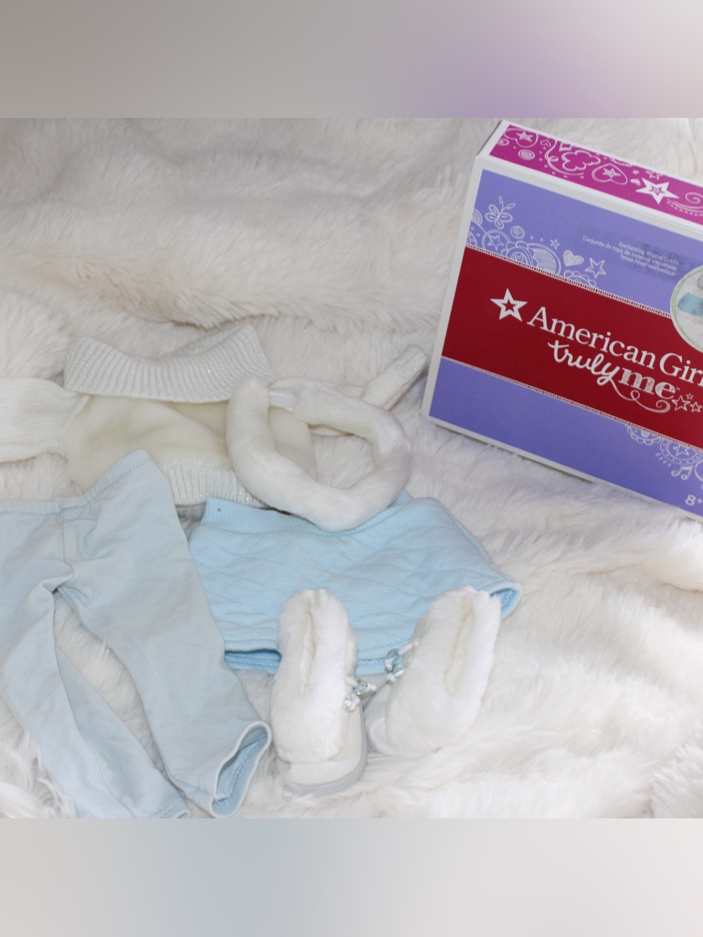 American girl doll enchanting winter outfit